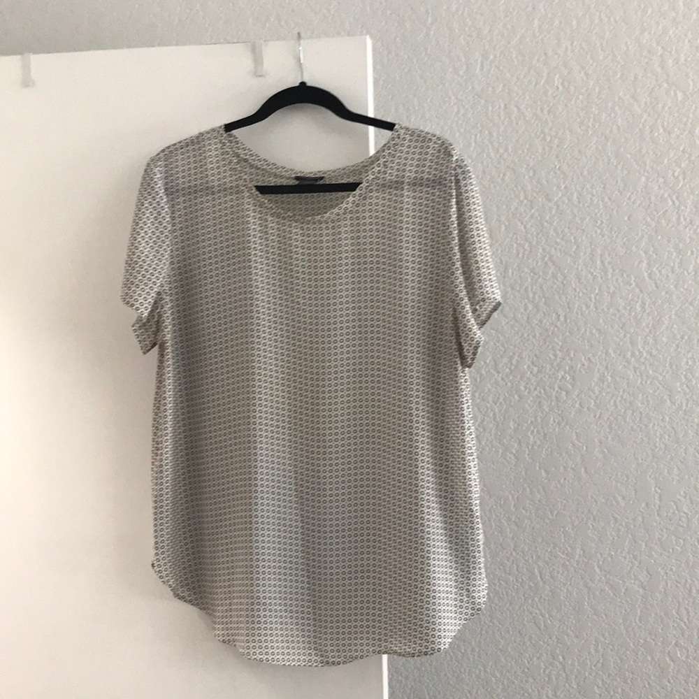 White Ann Taylor Blouse